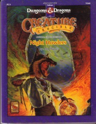 Imagen de archivo de Creature Crucible #4 - Night Howlers (Basic Dungeons & Dragons (Original Edition) - Sourcebooks & Accessories) a la venta por Noble Knight Games