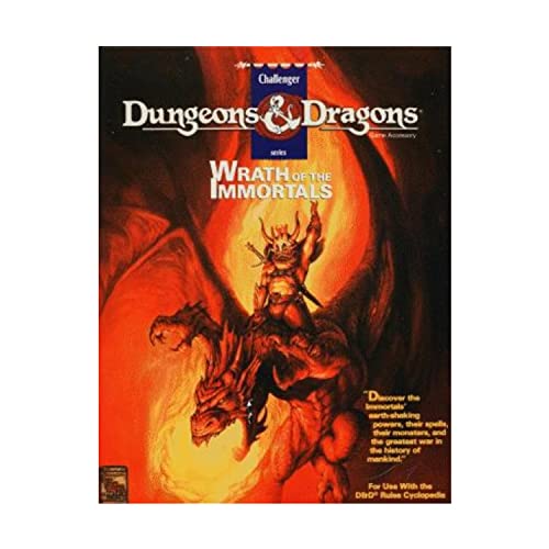 9781560764120: Wrath of the Immortals Boxed Set (DUNGEONS & DRAGONS GAME ACCESSORY)