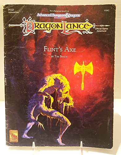 Flint's Axe (DLQ2 ADVANCED DUNGEONS & DRAGONS, 2ND EDITION, 9382)