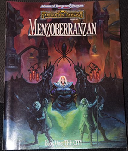 Stock image for Menzoberranzan: Advanced Dungeons & Dragons, 2nd Edition (Dungeons & Dragons: Forgotten Realms, 1) for sale by HPB-Ruby