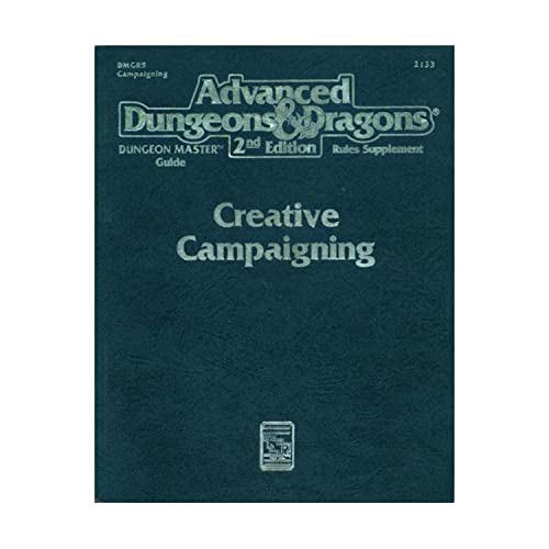 Beispielbild fr Creative Campaigning (Advanced Dungeons & Dragons (2nd Edition) - Dungeon Master's Books) zum Verkauf von Noble Knight Games