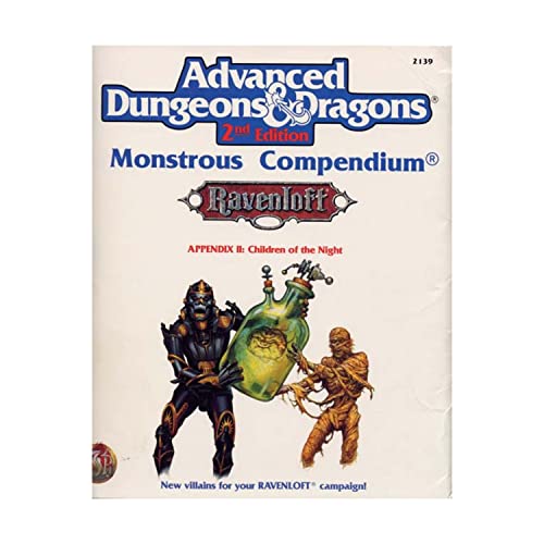 Monstrous Compendium Ravenloft, Appendix II:Children of the Night