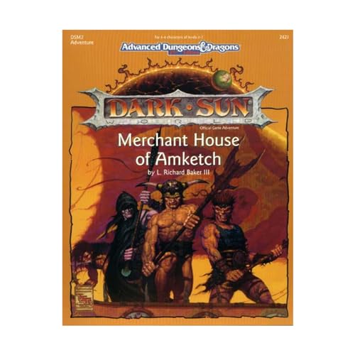 9781560766438: Merchant House of Amketch (AD&D 2nd Ed. Fantasy Roleplaying, Dark Sun, DSM2)