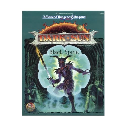 Stock image for Black Spine (Dark Sun) for sale by Noble Knight Games