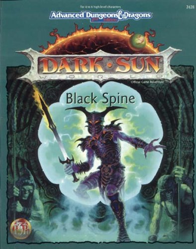 9781560768241: Black Spine (DARK SUN)