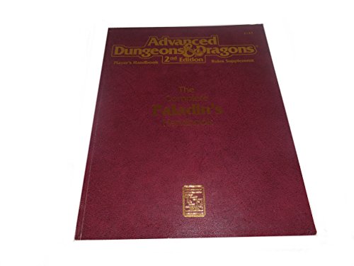 Beispielbild fr Complete Paladin's Handbook, The 2nd Printing (Advanced Dungeons & Dragons (2nd Edition) - Player's Guides & Books) zum Verkauf von Noble Knight Games