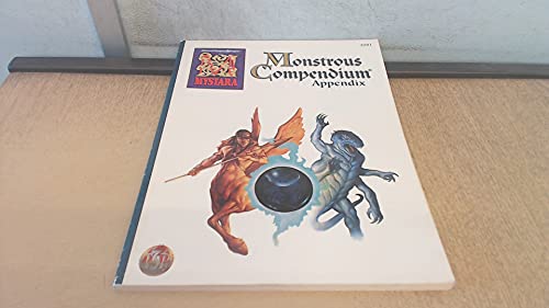 Stock image for Monstrous Compendium Appendix (ADVANCED DUNGEONS & DRAGONS, 2ND EDITION) for sale by HPB-Diamond