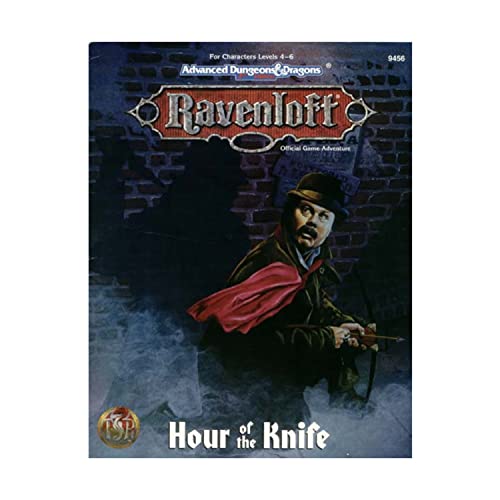 Ravnloft: Hour of the Knife. Official Game Adventure. Advanced Dungeons & Dragons; 2nd Edition. For Characters Levels 4-6/9456. - Nesmith, Bruce and Lisa Smedman