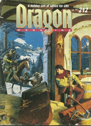 Imagen de archivo de Dragon Magazine No 212 (Monthly Magazine) a la venta por HPB-Diamond