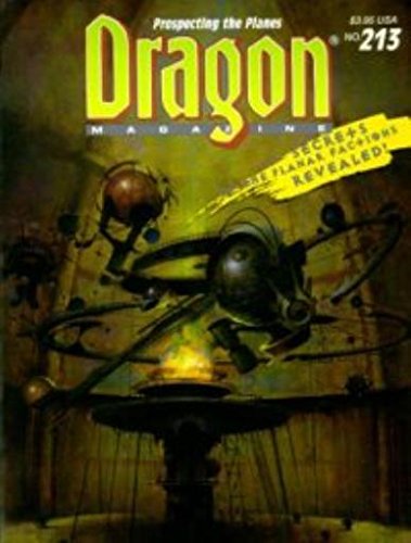 Beispielbild fr Dragon Magazine No 213 (Monthly Magazine) zum Verkauf von Wonder Book