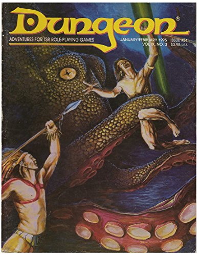 Beispielbild fr Dungeon: Adventures for Tsr Role-Playing Games/January-February 1995, Issue #51, Vol Ix,No.3 zum Verkauf von HPB-Emerald