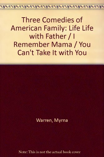 Three Comedies/America (9781560773214) by Warren, Myrna