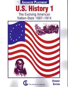 9781560775003: Advanced Placement Us History Book 1
