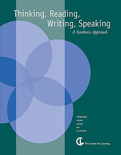 Thinking, Reading, Writing, Speaking: A Synthesis Approach (Curriculum Unit) (9781560776093) by Diane Morgan; Patricia M. Mote; Elizabeth Terraszas