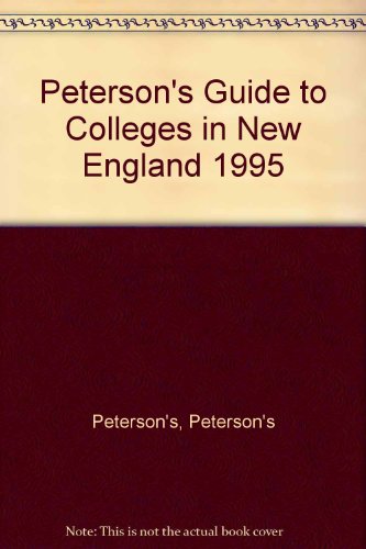 Regional Guide: New England 1995 (9781560793595) by Peterson's