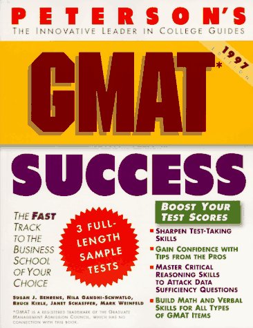 Imagen de archivo de Peterson's Gmat Success (Peterson's Ultimate GMAT Tool Kit) a la venta por SecondSale