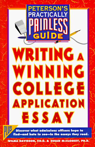 Beispielbild fr Writing a Winning Coll Application Essay : Peterson's Practically Painless Guide zum Verkauf von Better World Books: West