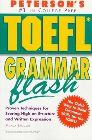 9781560799511: Peterson's Toefl Grammar Flash: The Quick Way to Build Grammar Power (Toefl Flash Series)