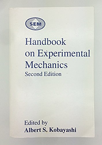 Stock image for Handbook on Experimental Mechanics for sale by Buchpark