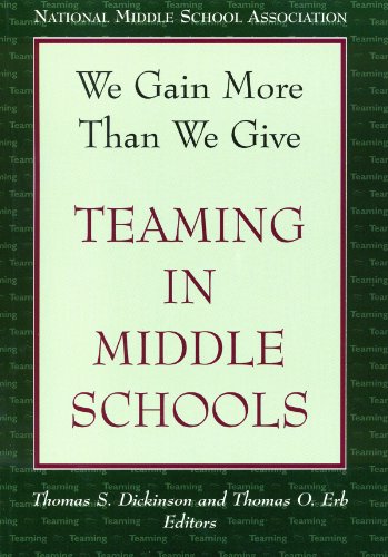 9781560901037: We Gain More Than We Give: Teaming in Middle Schools