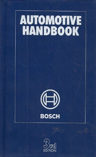 Imagen de archivo de Automotive Handbook a la venta por Better World Books