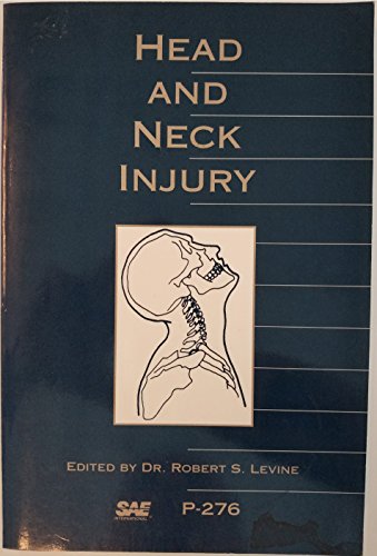 Imagen de archivo de Head and Neck Injury (P-276) a la venta por BookFarm