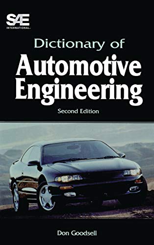 Beispielbild fr Dictionary of Automotive Engineering zum Verkauf von Better World Books