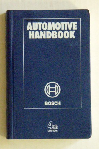 Imagen de archivo de Bosch 4 Automotive Handbook a la venta por Aamstar Bookshop / Hooked On Books