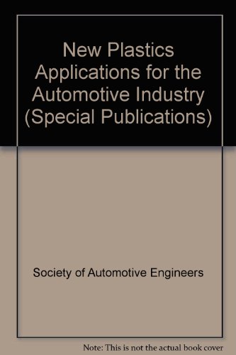 Imagen de archivo de New Plastics Applications for the Automotive Industry: No. 1253 (Special Publications S.) a la venta por WorldofBooks