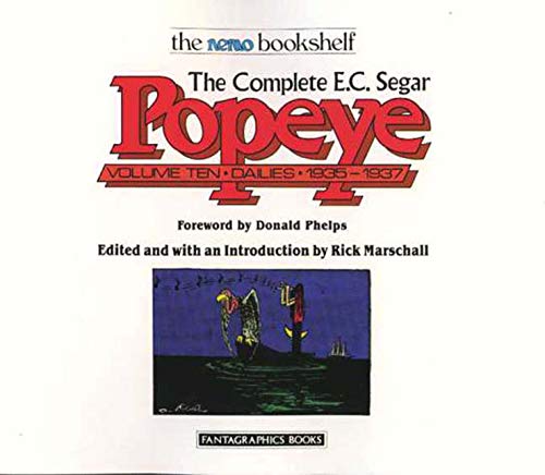 Imagen de archivo de The Complete E.C. Segar Popeye, Vol. 10: Dailies, 1935-1937 (The Nemo Bookshelf) a la venta por HPB Inc.