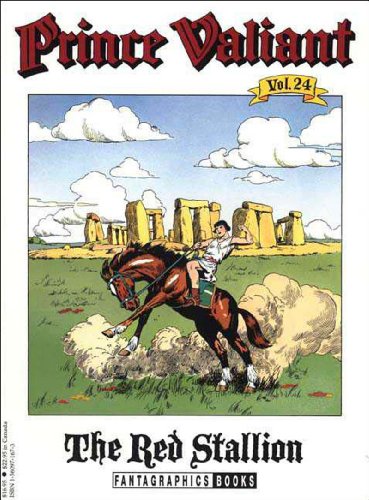 Stock image for Prince Valiant, Vol. 24: The Red Stallion for sale by Wonder Book