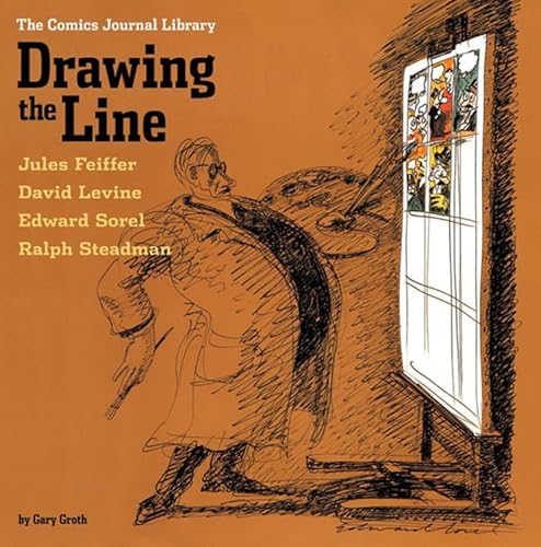 9781560975977: Drawing the Line: TCJ Library Vol. 4 (COMICS JOURNAL LIBRARY TP)