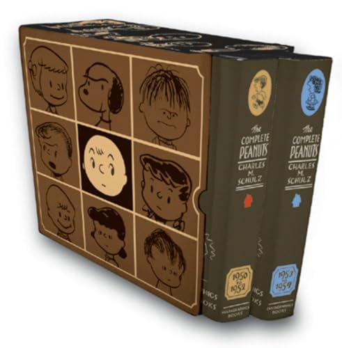 Stock image for Complete Peanuts: 1950 to 1952 and 1953 to 1954 (two volume boxed set). for sale by Grendel Books, ABAA/ILAB