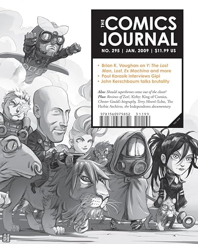 The Comics Journal #295 (9781560979852) by Dean, Michael; Valenti, Kristy; Groth, Gary