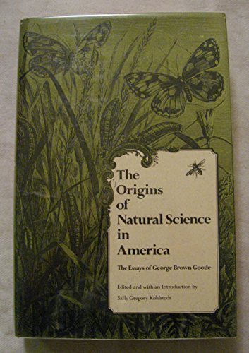 Imagen de archivo de Origins Natural Sci in Amer a la venta por Nelsons Books