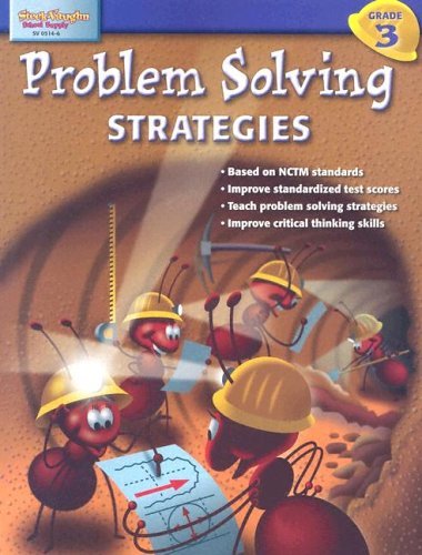 Stock image for The Problem Solver 3 Activities for Learning Problem-Solving Strategies Student Workbook for sale by HPB-Red