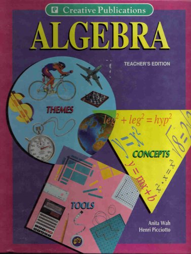 Beispielbild fr Algebra: Themes, Tools, Concepts zum Verkauf von Book Deals