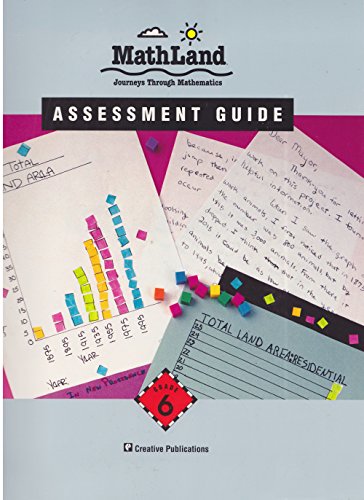 Stock image for MathLand Journeys Through Mathematics Assessment Guide Grade 6 for sale by The Oregon Room - Well described books!