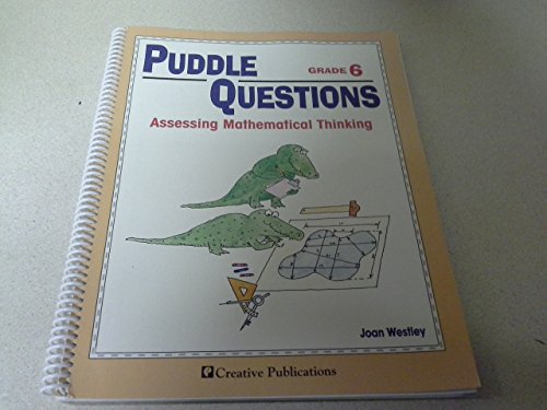 9781561073450: Puddle Questions for Math: Assessing Mathematical Thinking, Grade 6