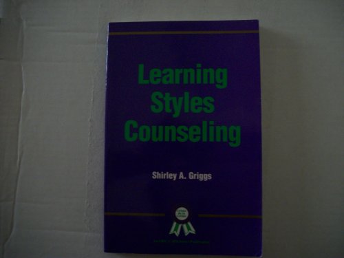 Beispielbild fr Learning Styles Counseling zum Verkauf von Ergodebooks