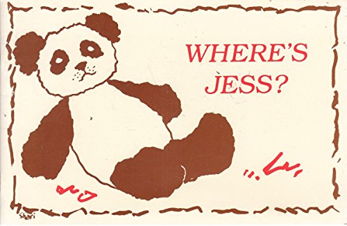 Imagen de archivo de Where's Jess?: Siblinig Loss / S.I.D.S.(Sudden Infant Death Syndrome) a la venta por ThriftBooks-Atlanta