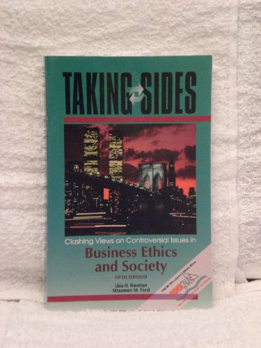 Imagen de archivo de Taking Sides: Clashing Views on Controversial Issues in Business Ethics and Society a la venta por BookHolders