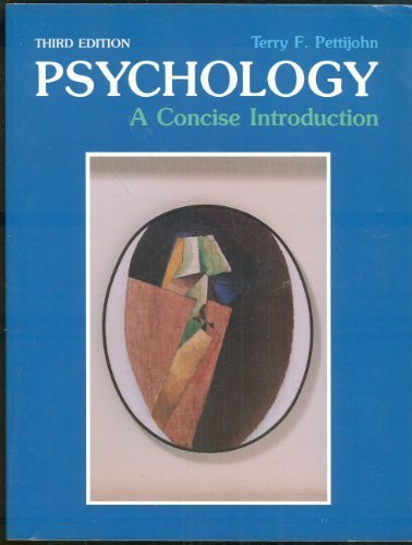 Beispielbild fr Psychology: A Concise Introduction zum Verkauf von ThriftBooks-Dallas