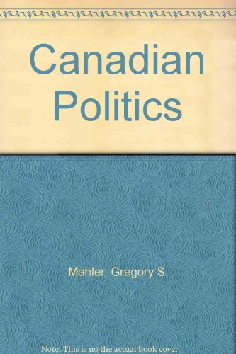 Stock image for Canadian Politics for sale by NEPO UG