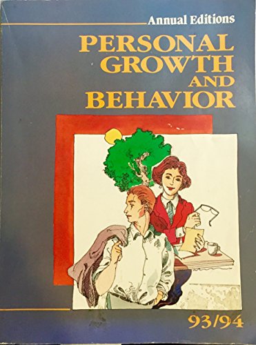 Beispielbild fr Annual Editions : Personal Growth and Behavior, 93-94 zum Verkauf von Better World Books