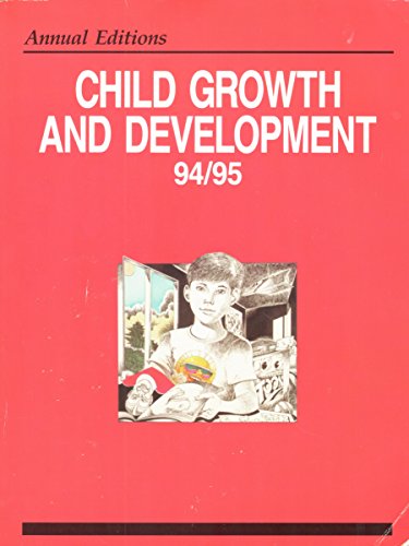 Stock image for Child Growth and Development 94/95 for sale by NEPO UG