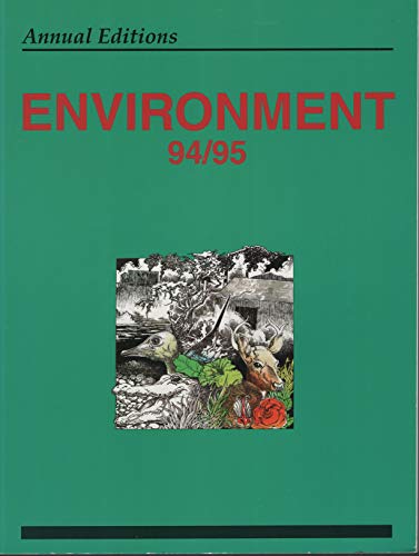 9781561342747: Environment 94/95 (Annual Editions: Environment)
