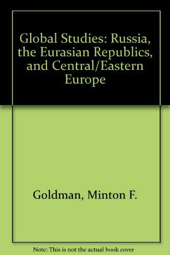 Imagen de archivo de Global Studies: Russia, the Eurasian Republics, and Central/Eastern Europe a la venta por HPB-Red