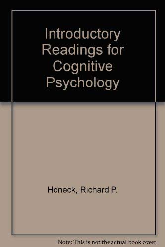 Stock image for Introductory Readings for Cognitive Psychology for sale by Basement Seller 101