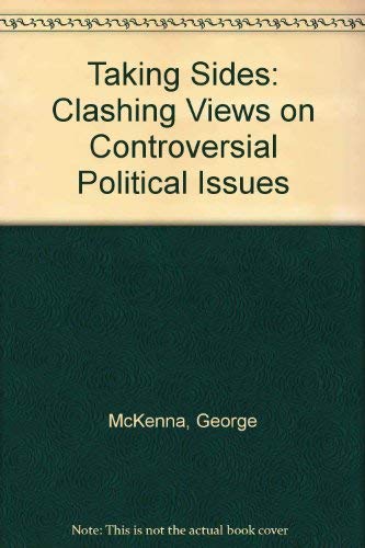 9781561343225: Taking Sides: Clashing Views on Controversial Political Issues